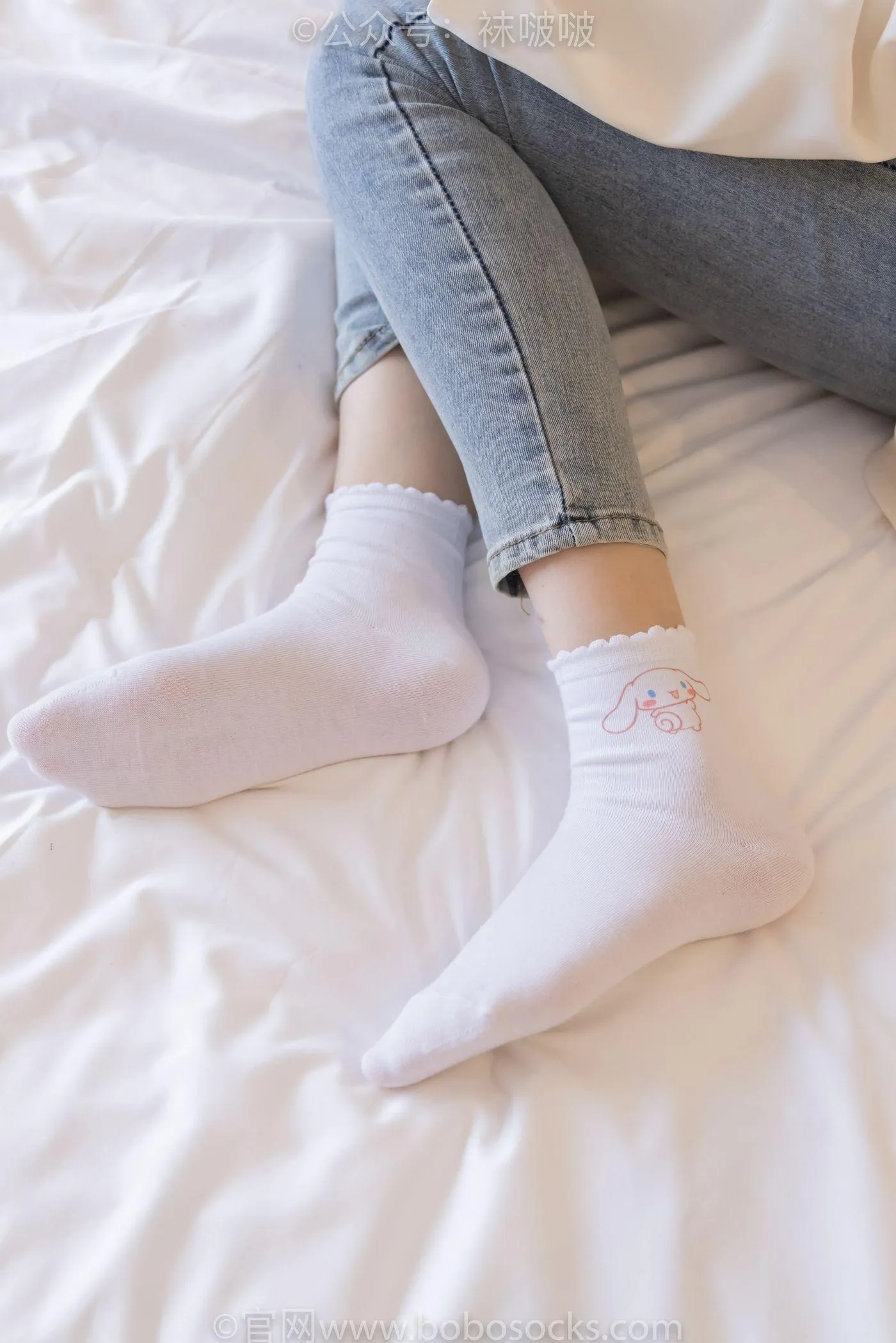 [BoBoSocks袜啵啵]NO.050 小甜豆-高跟长靴、白棉袜 [175P]插图6